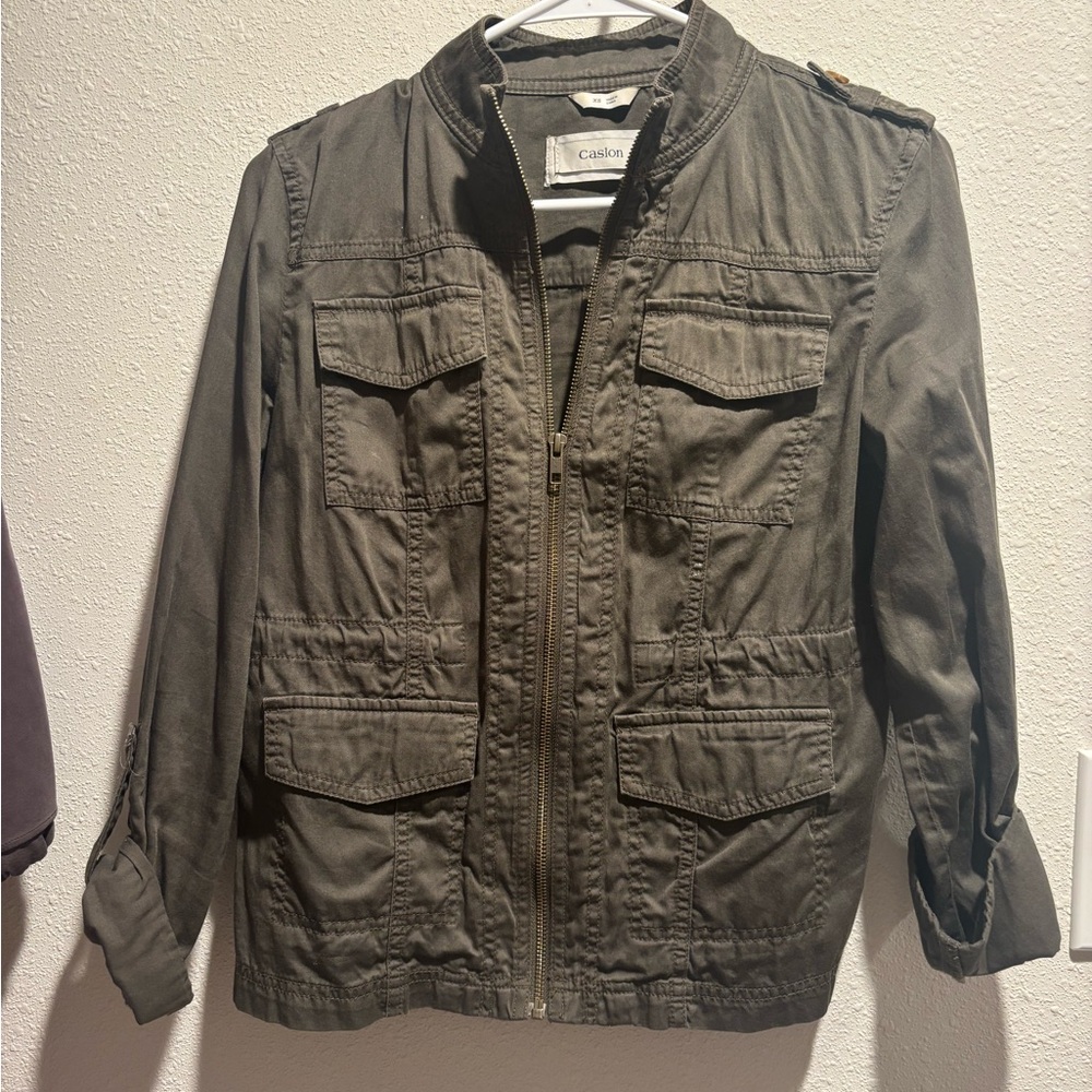 Caslon Women's Olive Field Jacket